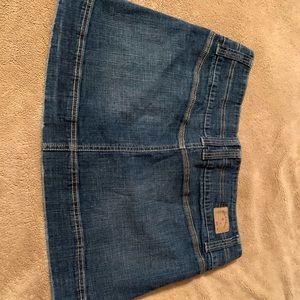 Hydraulic Jean Skirt